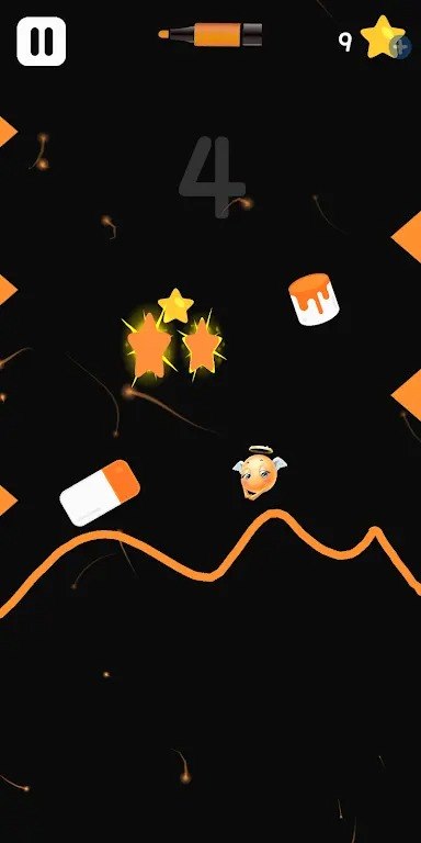 表情符号下载_表情符号弹跳球 休闲益智游戏 滑动屏幕吃星星